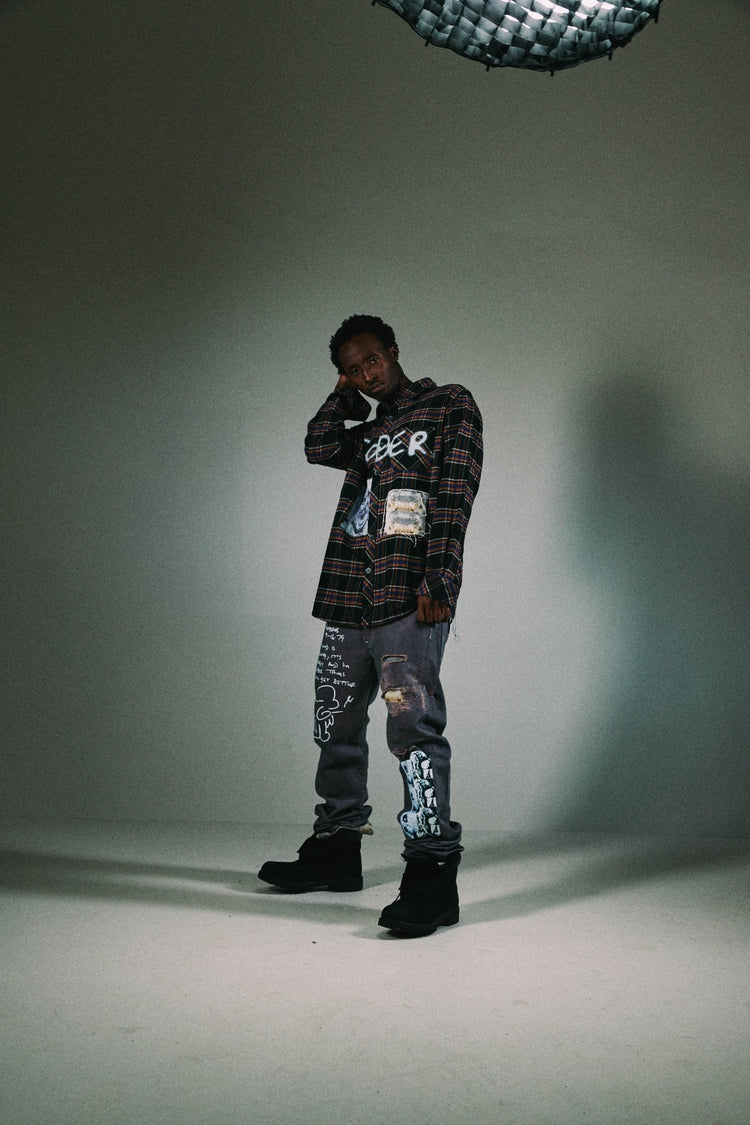 SOBER Flannel - Troubled Water