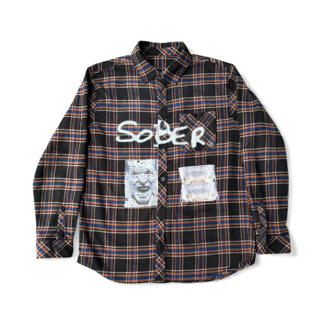 SOBER Flannel - Troubled Water