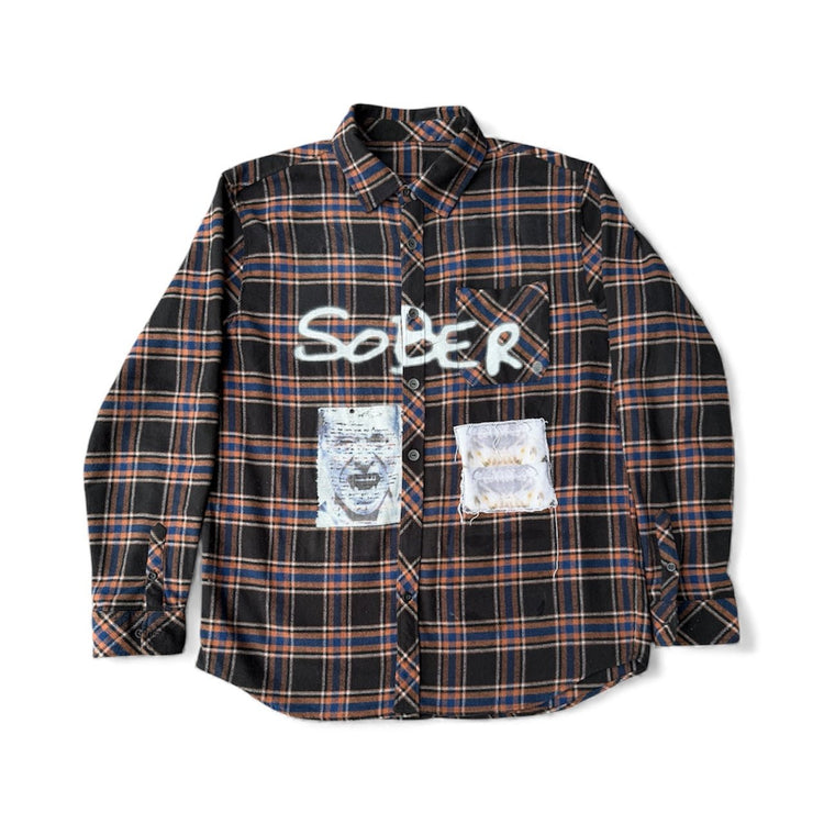 SOBER Flannel - Troubled Water